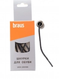 Шнурки Braus3012 - 60см тонкие с пропиткой