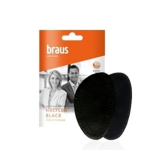 Полустельки, Braus, B0910/0920 HALFLED BLACK (размеры с 35 по 41)