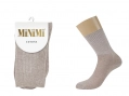 Носки с ослабленной резинкой MINIMI1203 COTONE меланж. Фото №2